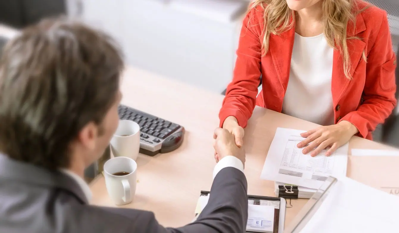 Business People Shaking Hands for Deal